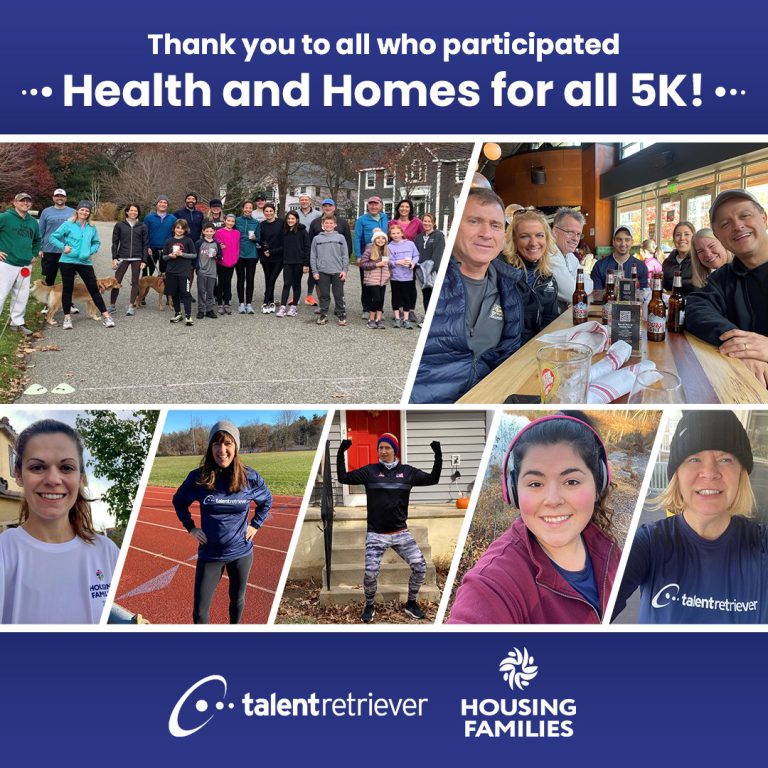 Talent Retriever Raises $4k for Housing Families 5k