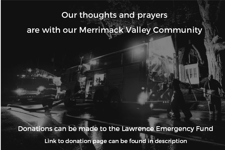 Our Thoughts and Prayers are with our Merrimack Valley Community