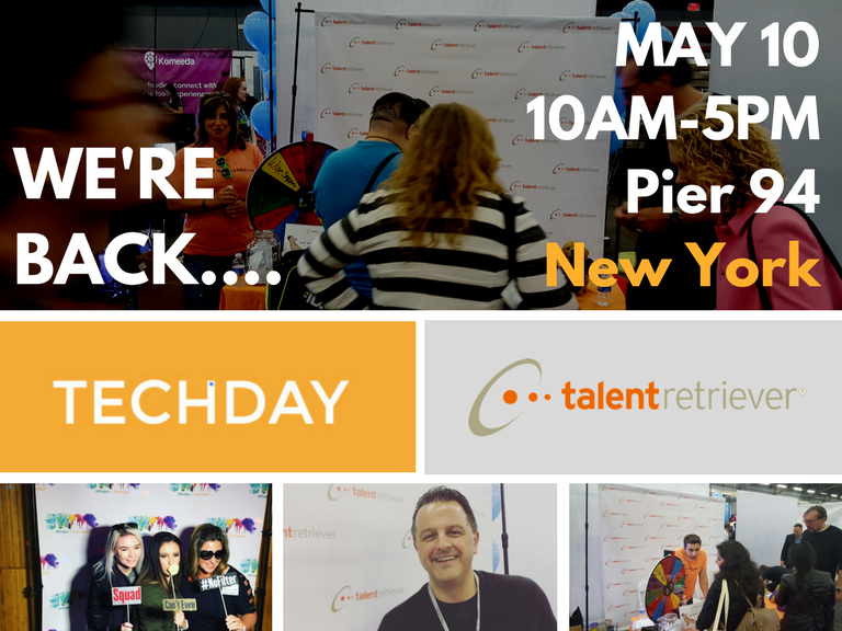 Talent Retriever is BACK for TechDay NY